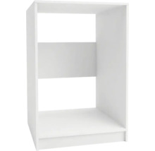 Caisson de meuble de cuisine pour appareils encastrables avec fond partiellement ouvert