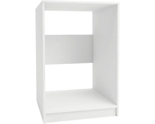 Caisson de meuble de cuisine pour appareils encastrables avec fond partiellement ouvert