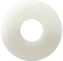 Rondelle en plastique, blanc