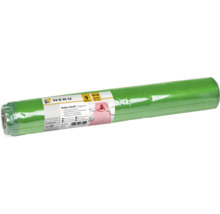 Un rouleau de tissu de decoration Organza HEKU en vert fonce, 9 metres de long et 37 centimetres de large, pour travaux manuels et decorations.
