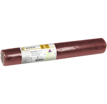 Tissu de décoration Heku fibre textile bordeaux sur rouleau de 5 mètres de long et 37 centimètres de large.