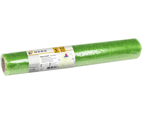HEKU Deko-Stoff Textilfaser auf Rolle, 5 Meter lang und 37 Zentimeter breit, ideal zum Dekorieren, Basteln und Verpacken.