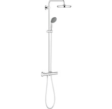 Système de douche avec douche de tête, douchette à main et mitigeur thermostatique