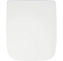 Toilettendeckel in rechteckiger Form mit abgerundeten Ecken.