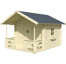 Gartenhaus LIDO Outdoor Life 215 x 215cm natur inkl. Fussboden