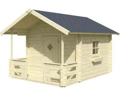 Gartenhaus LIDO Outdoor Life 215 x 215cm natur inkl. Fussboden