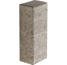 Rechteckpalisade iMount Corner grau 16,5 x 12 x 40 cm