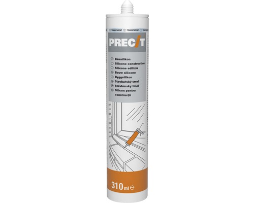 Silicone de construction PRECIT transparent 310 ml