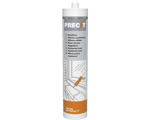 PRECIT Bau Silikon grau 310 ml PRECIT Bau Silikon grau 310 ml