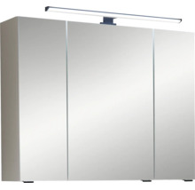 Armoire de toilette à miroir Pelipal LED Quickset 500 lxhxp 80 cm x 64 cm x 20 cm couleur cachemire IP 44