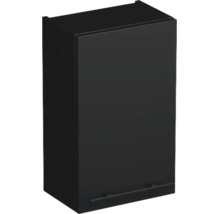 Jungborn Hängeschrank QUARANTA links BxHxT 35 x 58 x 23 cm Frontfarbe schwarz matt