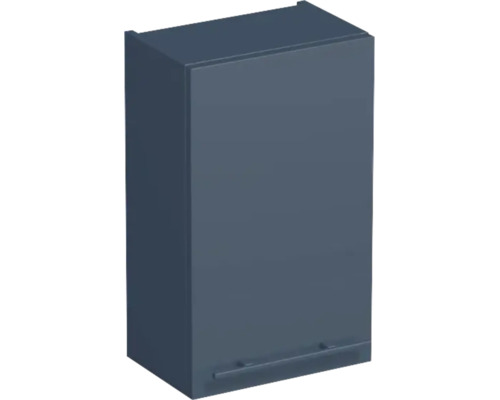 Jungborn Hängeschrank QUARANTA links BxHxT 35 x 58 x 23 cm Frontfarbe blau indigo matt