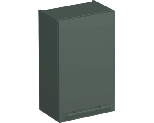Jungborn Hängeschrank QUARANTA links BxHxT 35 x 58 x 23 cm Frontfarbe grün salvia matt