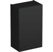 Jungborn Hängeschrank QUARANTA rechts BxHxT 35 x 58 x 23 cm Frontfarbe schwarz matt