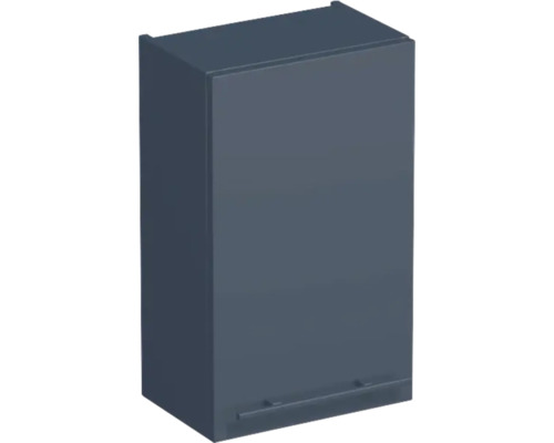 Jungborn Hängeschrank QUARANTA rechts BxHxT 35 x 58 x 23 cm Frontfarbe blau indigo matt