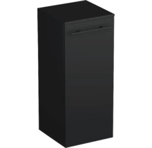 Jungborn Unterschrank QUARANTA links BxHxT 35 x 81.8 x 35 cm Frontfarbe schwarz matt