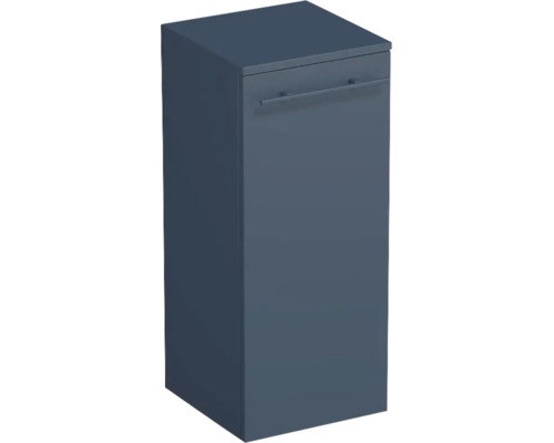 Jungborn Unterschrank QUARANTA rechts BxHxT 35 x 81.8 x 35 cm Frontfarbe blau indigo matt