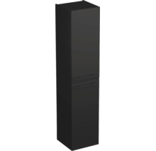 Armoire haute Jungborn QUARANTA lxhxp 35 x 160 x 35 cm, couleur de la façade noir mate