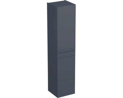 Armoire haute Jungborn QUARANTA lxhxp 35 x 160 x 35 cm, couleur de la façade bleu indigo mat