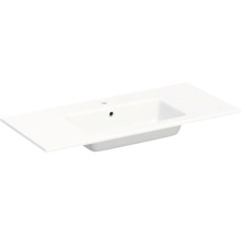 Jungborn Mineralguss Möbelwaschtisch QUARANTA 100,5 x 46 cm weiss