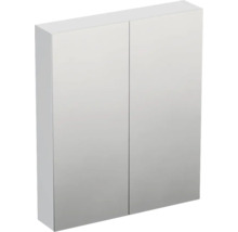 Armoire de toilette à deux portes pour la salle de bain.