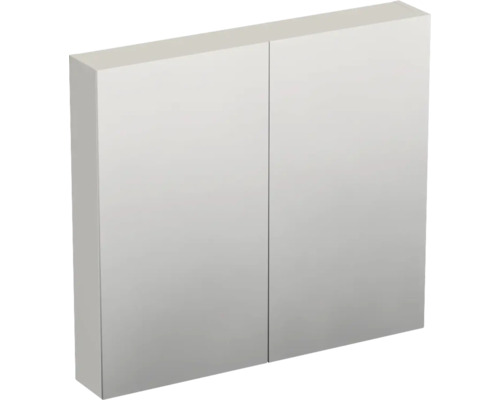 Armoire de toilette à deux portes pour la salle de bains pour montage mural.
