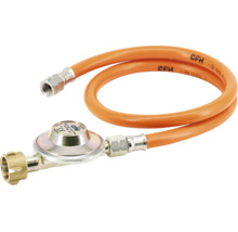 Régulateur de pression 50 mbar + tuyau 1/4" 80cm
