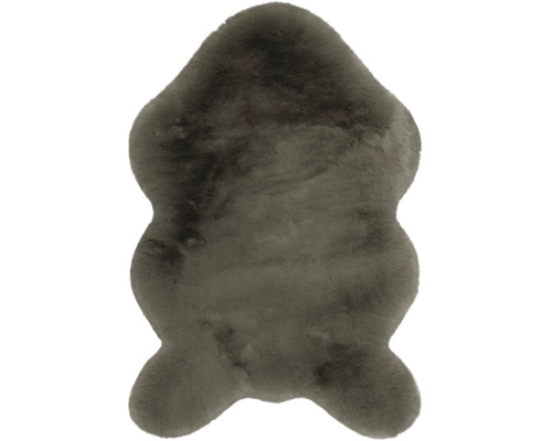 Kunstfell Romance Premium Shape mocca waschbar 60x90 cm
