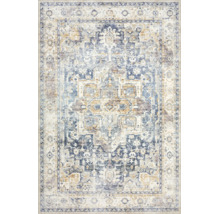 Teppich Flachgewebe Larisa waschbar blau 200x300 cm