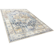 Teppich Flachgewebe Larisa waschbar blau 140x200 cm