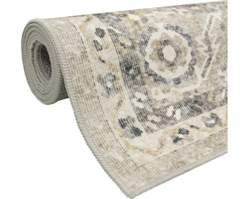 Teppich Flachgewebe Larisa waschbar braun 160x230 cm