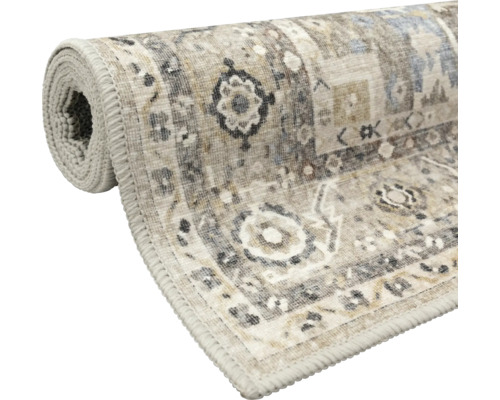 Teppich Flachgewebe Larisa waschbar braun 80x150 cm