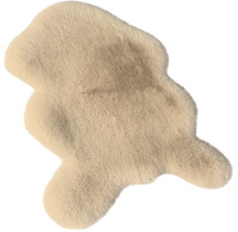 Kunstfell Ica Premium Shape cuban sand waschbar 60x90 cm