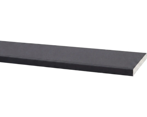 Rebord de fenêtre anthracite 164 PE sans cache 4100 x 200 x 20 mm