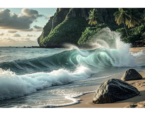 Leinwandbild Power waves 116x80 cm