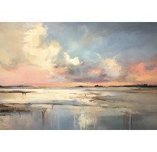 Leinwandbild sandy beach 116x80 cm