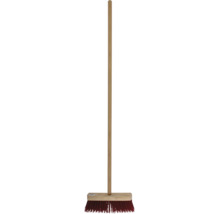 Balai en bois avec long manche pour le nettoyage des sols