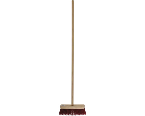 Balai en bois avec long manche pour le nettoyage des sols