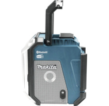 Radio de chantier Makita avec Bluetooth, DAB plus, poignée de transport et grille de haut-parleur, Makita Logo.