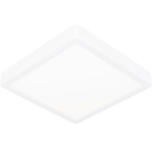 Panneau LED carré plafonnier blanc.
