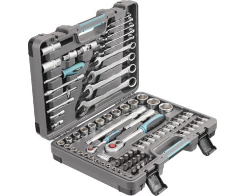 Technocraft Steckschlüsselsatz 1/4"+1/2" 82-tlg