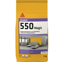 SikaWall 550 Magic Designspachtelmasse betongrau 3 kg