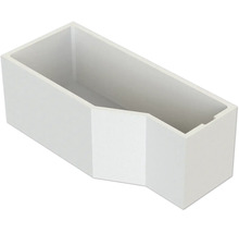 Jardinière rectangulaire en plastique pour usage extérieur