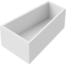 Étagère murale rectangulaire en forme de boîte pour une fixation murale facile