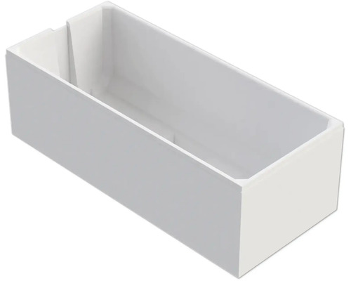 Baignoire rectangulaire en acrylique sanitaire au design minimaliste