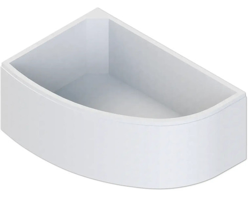 Receveur de douche quart de cercle pour installation en angle en acrylique sanitaire pour la salle de bain