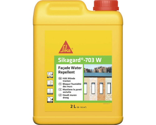 Sika Sikagard-703 W Fassadenimprägnierung, wasserabweisend, 2 Liter Kanister
