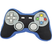 Coussin en tissu en forme de manette de jeu pour les fans de jeux