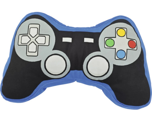 Coussin en tissu en forme de manette de jeu pour les fans de jeux