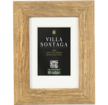 Cadre photo en bois avec passe-partout et insert Villa Sostaga